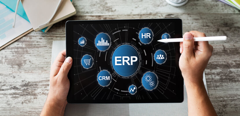 ERP-system-on-tablet