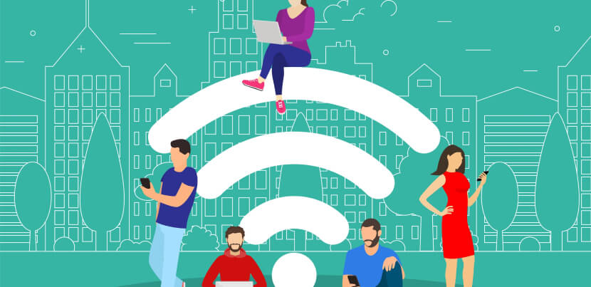 Illustration-of-free-wifi-zone