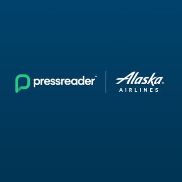 PressReader Alaska Airlines logo