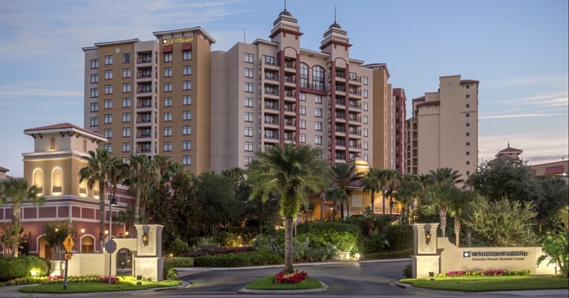 Wyndham Grand Orlando Resort Bonnet Creek Entrance