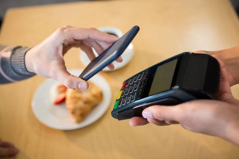 Smartphone technology payment