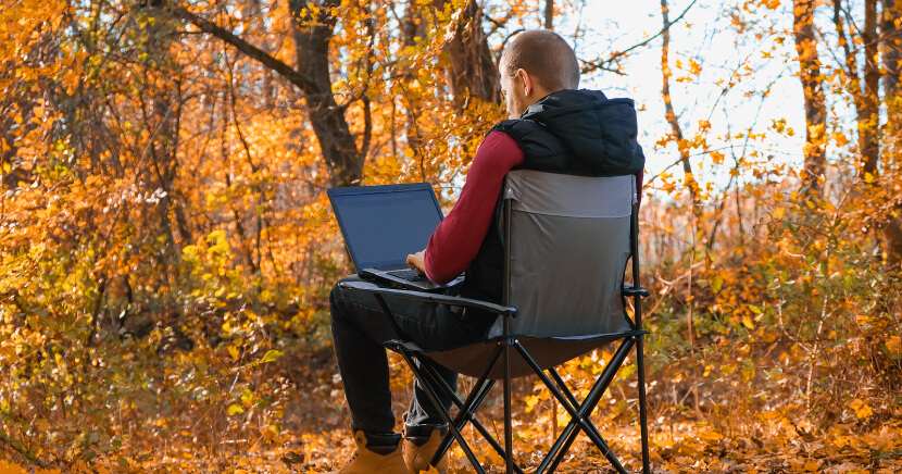 man-working-in-forest